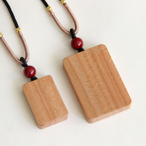 民族风肥城老桃木男女宝宝儿童成人平安无事牌吊坠项链挂件钥匙扣