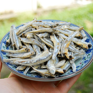 新货干货公干鱼小银鱼面条鱼咸鱼干淡水干白帆鱼毛毛鱼250克