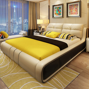 皮床主卧室_皮床主卧室价格_淘宝天猫热销皮床主卧