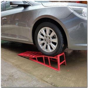 升级款钢制汽车保养斜坡架子2吨换机油支架3坡道轿车小车维修工具