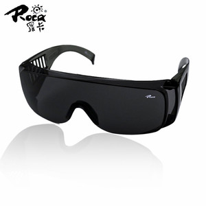 罗卡DK-1灰色防护眼镜防风沙飞溅抗冲击实验室护目镜骑行太阳眼镜