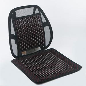 木珠老板凳椅子坐垫单片透气夏天季办公室椅垫凉垫座垫屁股垫家用