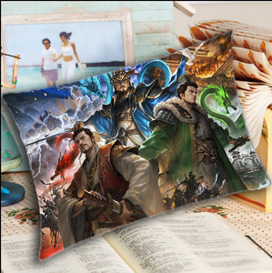 三国杀英杰会聚界曹操刘备孙权睡枕长枕床头靠背礼物等来图定制