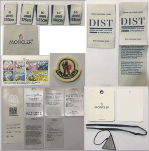 moncler标签