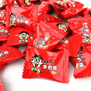 旺仔牛奶糖qq糖软糖原味奶糖结婚喜糖散装婚庆糖果零食年货旺旺