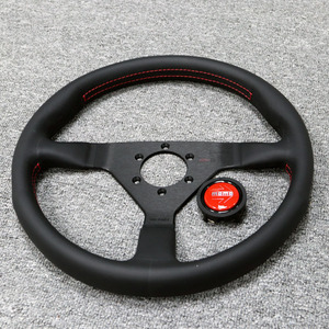 意大利momo方向盘montecarlo 红线红盖 320mm 350mm