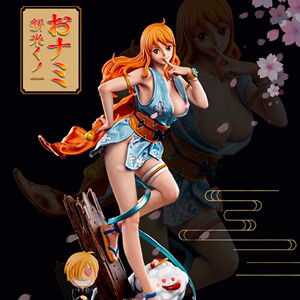 聚玩堂gk box工作室 女性系列02弹 娜美仿真人肤色 限量雕像手办