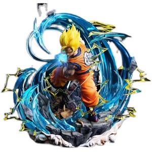 聚玩堂gk 摘星工作室 超级赛亚人2聚气龟派气功 限量 手办 雕像