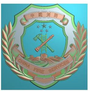 警徽浮雕 徽章精雕图 徽章灰度图 徽标 象征标志标牌帽徽盾牌松枝lu