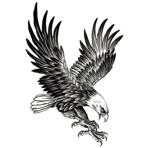 纹身贴防水男持久花臂胸部3d隐形韩版英文图腾刺青龙老虎鹰蝎子狼