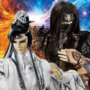 粤语动画布袋戏《旧版大儒侠史艳文》[绝*版合集8话] 单张dvd碟片