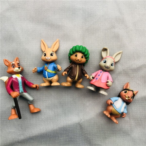 peterrabbit彼得兔塑料公仔手办玩具关节玩偶摆件模型礼物收藏版