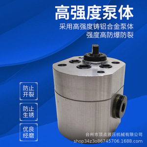 微型液压耐磨高压双向齿轮泵 小排量泵  单向泵  双向齿轮泵