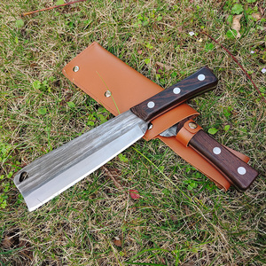 砍柴刀户外砍树刀手工锻打丛林伐木大号加重野外砍破竹农用劈柴刀