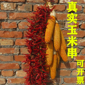 五谷丰登挂饰农家乐景区玉米串挂件辣椒串五谷杂粮农作物装饰