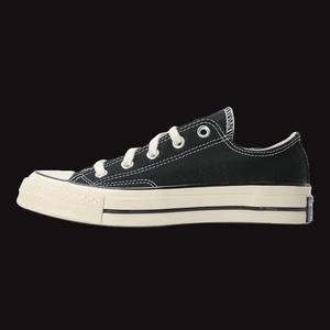 converse匡威1970s黑色三星标男鞋女鞋经典低帮复古帆布鞋162058c