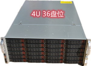 12/24/36盘位热插拔硬盘存储服务器机箱支持ATX E-ATX ITX主板