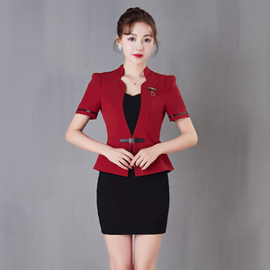 新款dj公主制服短袖夜总会ktv包房男女服务员工装足浴疗技师服夏