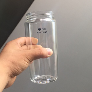 万象水杯原装配件 单层玻璃杯零部件杯体原厂玻璃杯身鹅蛋杯配件