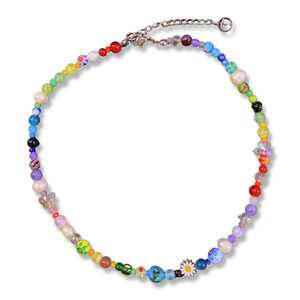 twentyoneaugust21 彩色珠子项链 queenie 韩国代购设计师品牌