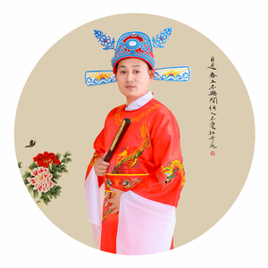 古装京剧戏服状元服装男女驸马演出服县官老爷迎中状元衣服表演服