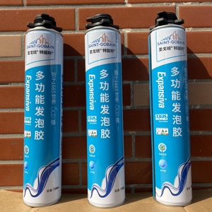 法国圣戈班聚氨酯发泡胶泡沫填缝剂门窗密封空调洞堵塞防水膨胀胶