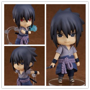 动漫模型手办摆件 火影忍者 q版黏土人#707 宇智波佐助 须佐能乎