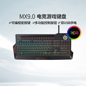 樱桃CHERRY MX9.0背光RGB魔兽世界游戏机械键盘 黑轴红轴青轴茶轴