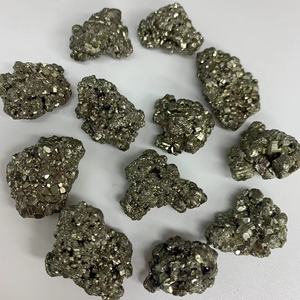 黄铁矿天然多面体秘鲁黄铁矿愚人金铜矿物晶体原石收藏能量石标本