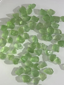 天然1-2CM小颗粒薄荷绿萤石碎石原石标本矿物晶体DIY手链配件材料
