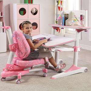 心家宜儿童学习桌椅套装可升降组合学习桌学生书桌写…