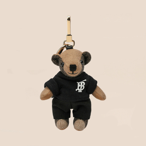 b熊挂件字母卫衣泰迪小熊情侣卡通公仔礼品背包挂饰汽车钥匙扣