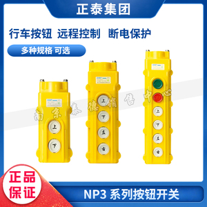 正泰NP3-1 2行车按钮开关COB系列/NP3系列吊车起重机电动葫芦控制