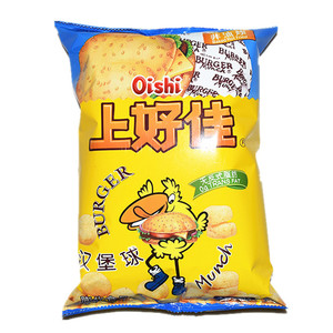上好佳膨化食品 汉堡球80g