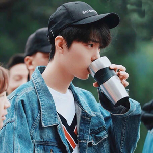 星巴克杯子lucy银色露西不锈钢保温杯桌面杯杨洋鹿晗肖战同款水杯