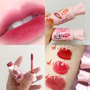 韩国thesaem得鲜浆糖果色果汁唇釉镜面水光玻璃平价学生口红持久