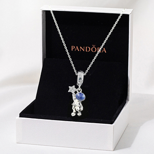 Pandora潘多拉摘星人项链女925纯银ZT2104宇航员轻奢小众设计个性