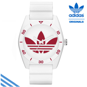 爱情公寓同款阿迪达斯adidas三叶草手表男时尚简约女腕表欧