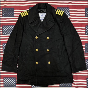 阿尔法工业海军呢大衣男厚peacoat户外呢子外套740军迷风衣0人付款