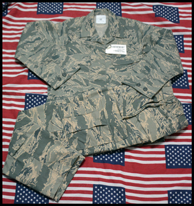 全新 美国产 空君 usaf abu 迷彩套装 上衣 裤子 公发原品