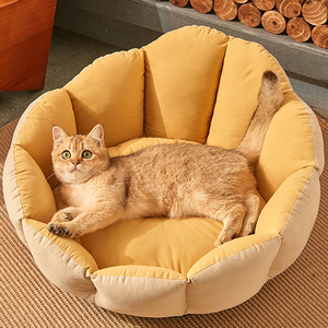 猫窝四季通用幼猫床屋别墅垫子可爱网红狗窝猫咪夏天凉窝宠物用品
