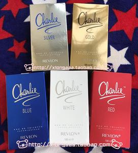 澳门正品采购 revlon charlie 露华浓 查理香水100ml 红蓝白银金