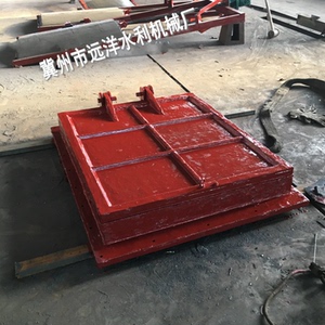 污水雨水拍门方形铸铁拍门/潮门厂家1200*1200