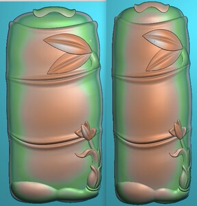 竹子竹节头 花鸟花草四君子梅兰竹菊 精雕图浮雕玉雕电脑雕刻jdp