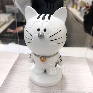 阿喜力大王日本正品代购哆啦a梦白色机器猫虎之门限定手办公仔