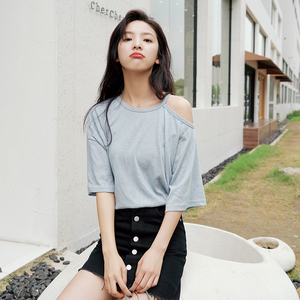 00 6人付款  淘宝 章若楠同款夏季短裤打底短裙休闲运动裤露肩纯棉