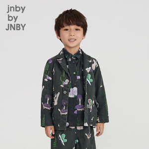 江南布衣童装春装外套西装印花童趣轻薄设计男女童儿童jnbybyjby