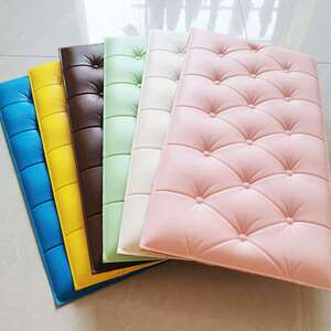 靠枕防磕碰榻榻米软包墙围地炕炕床墙皮床头板粘墙靠垫垫子防碰头