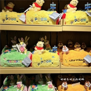 上海迪士尼国内代购桑普邦尼兔毛绒公仔纸巾装饰盒纸巾盒抽纸盒