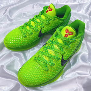 afa适配 nike zoom kobe 6 zk6 青蜂侠 绿蛇圣诞科比6 鞋带